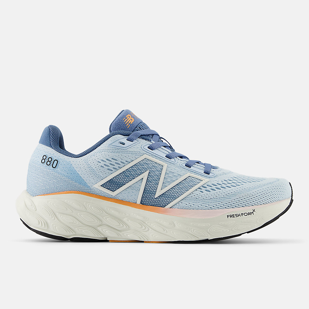 New Balance Fresh Foam X 880v14 Shoes Quarry Blue with Sea Salt and Heron Blue